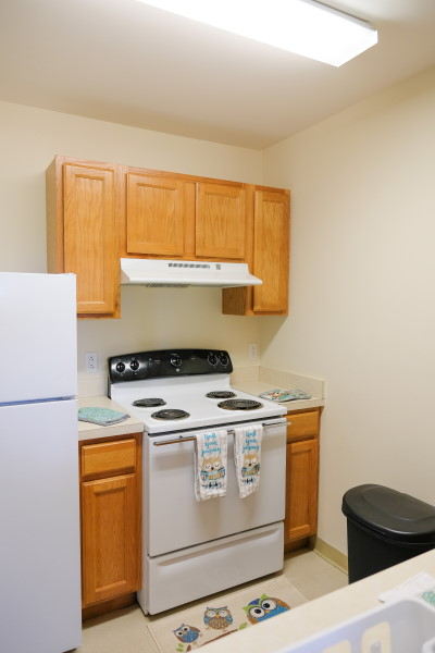picture of independent kitchen area